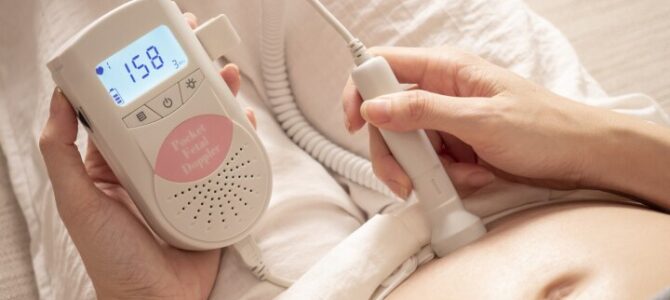 Hand-held home baby heart rate dopplers